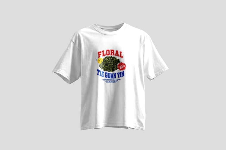Tee — Floral Tie Guan Yin