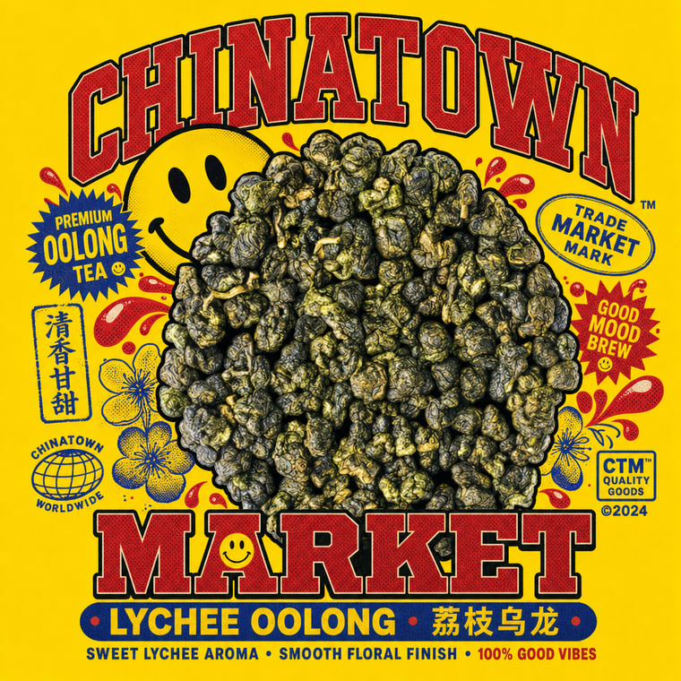 The design — Lychee Oolong