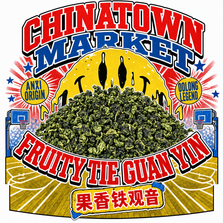 The design — Fruity Tie Guan Yin